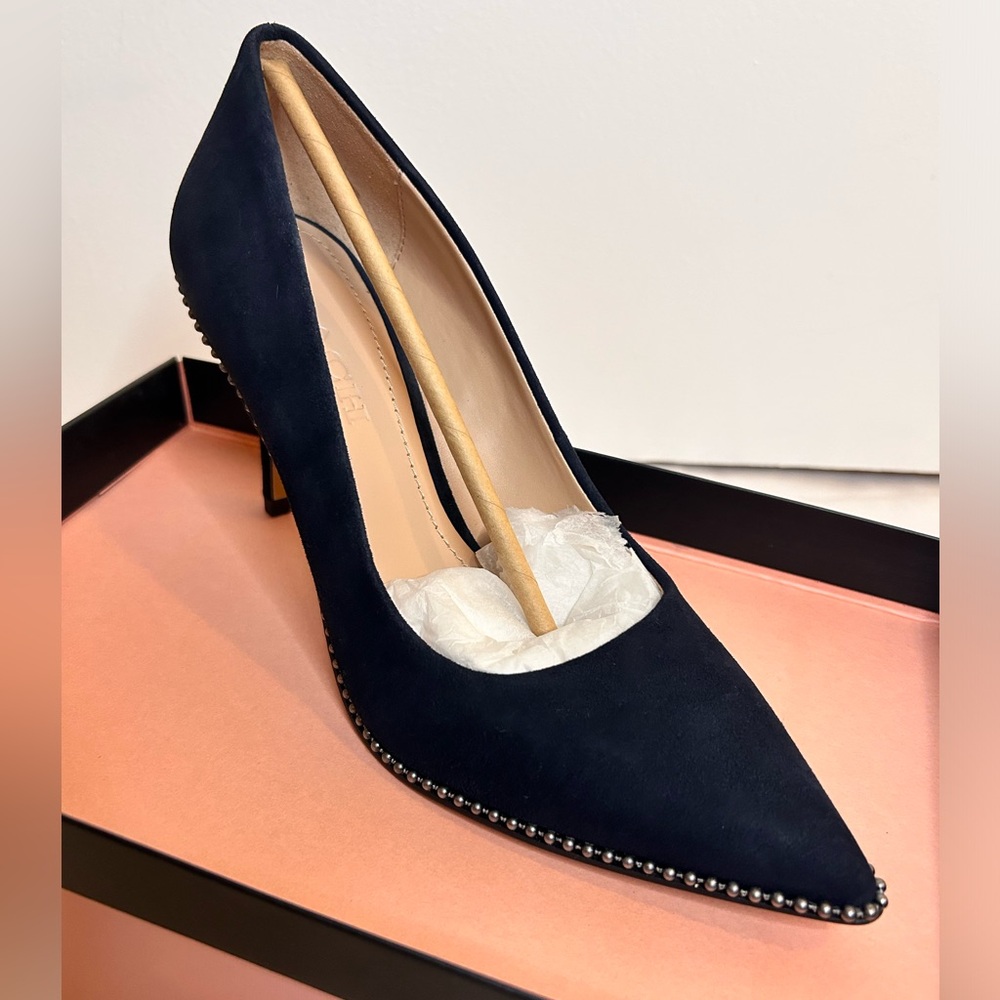Coach Women's Midnight Navy Pumo